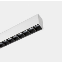 LedsC4 - Sistema lineal Infinite Pro 854mm Surface Hexa-Cell 12.8W blanco cálido 3000K CRI 90 ON-OFF blanco IP40 480lm