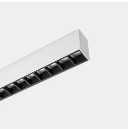 LedsC4 - Sistema lineal Infinite Pro 854mm Surface Hexa-Cell 12.8W blanco neutro 4000K CRI 90 DALI-2/PUSH negro IP40 499lm