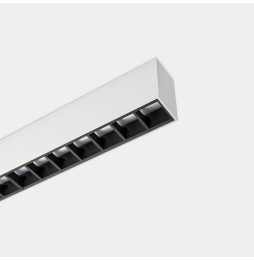 LedsC4 - Sistema lineal Infinite Pro 854mm Surface Hexa-Cell 22.785W blanco neutro 4000K CRI 90 Casambi negro IP40 807lm