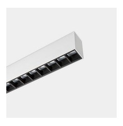 LedsC4 - Sistema lineal Infinite Pro 854mm Surface Hexa-Cell 22.785W blanco cálido 3000K CRI 90 ON-OFF blanco IP40 879lm