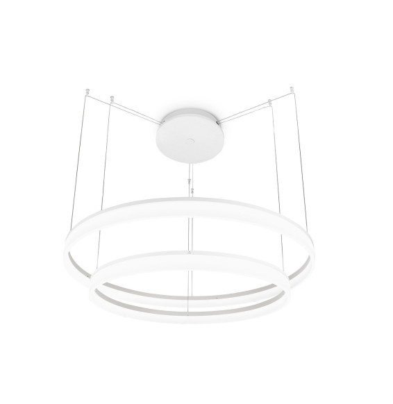LedsC4 - Luminaria CIRC led 53W 3000K blanco mate