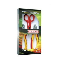 PROIMAN - Kit alicate 180+cortante 180+tijera especial