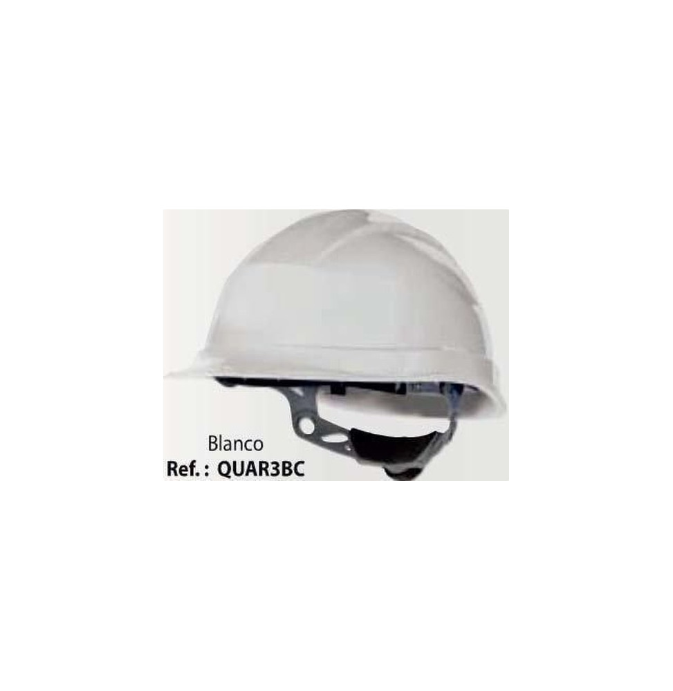 PROIMAN - Casco seguridad Quartz tripolar regulación ruleta blanco 440V