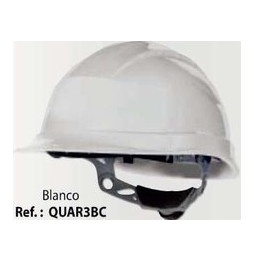 PROIMAN - Casco seguridad Quartz tripolar regulación ruleta blanco 440V