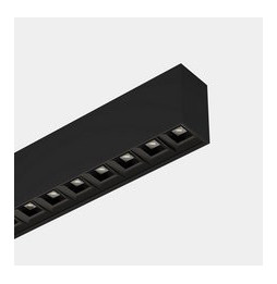 LedsC4 - Sistema lineal Infinite Pro 854mm Surface Opticell 22.02W blanco neutro 4000K CRI 90 Casambi negro IP40 3043lm