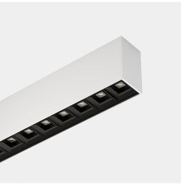 LedsC4 - Sistema lineal Infinite Pro 854mm Surface Opticell 22.02W blanco neutro 4000K CRI 80 Casambi blanco IP40 3530lm