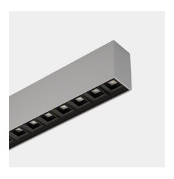 LedsC4 - Sistema lineal Infinite Pro 854mm Surface Opticell 22.02W blanco neutro 4000K CRI 80 DALI D4i gris IP40 3530lm
