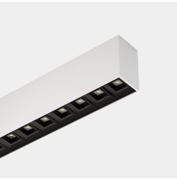 LedsC4 - Sistema lineal Infinite Pro 854mm Surface Opticell 10.68W blanco neutro 4000K CRI 80 DALI-2/PUSH blanco IP40 1829lm