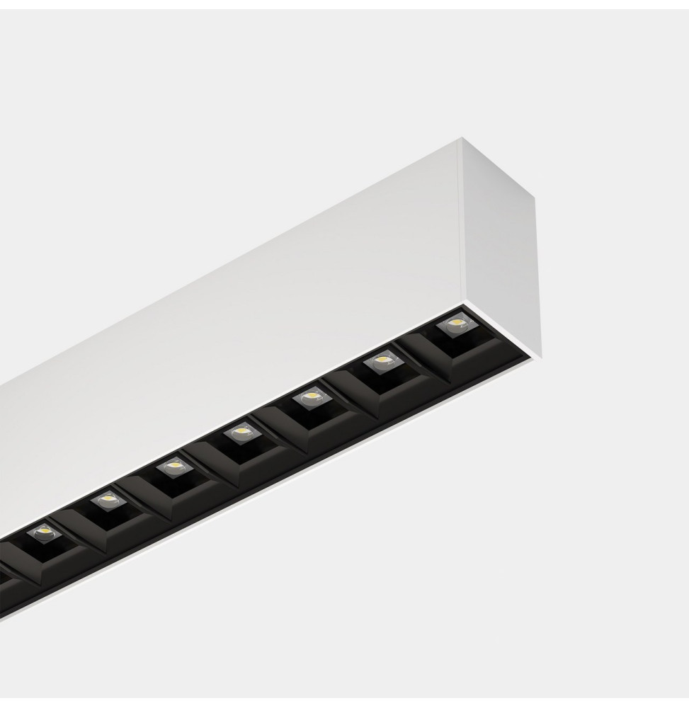 LedsC4 - Sistema lineal Infinite Pro 854mm Surface Opticell 22.02W blanco cálido 3000K CRI 90 DALI-2/PUSH blanco IP40 3043lm LedsC4 - Sistema lineal Infinite Pro 854mm Surface Opticell 22.02W blanco cálido 3000K CRI 90 DALI-2/PUSH blanco IP40 3043lm