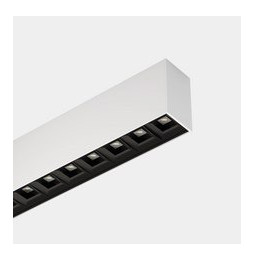LedsC4 - Sistema lineal Infinite Pro 854mm Surface Opticell 16.02W TW 2700K-6500K CRI 80 DALI DT8 blanco IP40 2630lm