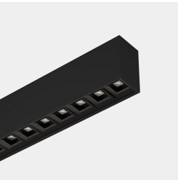 LedsC4 - Sistema lineal Infinite Pro 854mm Surface Opticell 22.02W blanco neutro 4000K CRI 80 DALI D4i negro IP40 3530lm