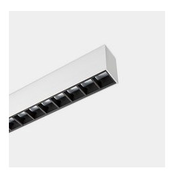 LedsC4 - Sistema lineal Infinite Pro 854mm Suspended Hexa-Cell 12.8W blanco neutro 4000K CRI 90 DALI-2/PUSH blanco IP40 499lm