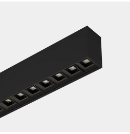 LedsC4 - Sistema lineal Infinite Pro 854mm Surface Opticell 22.02W blanco neutro 4000K CRI 90 ON-OFF negro IP40 3043lm
