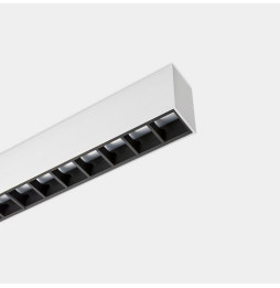 LedsC4 - Sistema lineal Infinite Pro 854mm Suspended Hexa-Cell 12.8W blanco neutro 4000K CRI 90 ON-OFF blanco IP40 499lm
