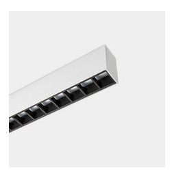 LedsC4 - Sistema lineal Infinite Pro 854mm Suspended Hexa-Cell 22.785W blanco neutro 4000K CRI 90 DALI-2/PUSH negro IP40 807lm
