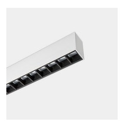 LedsC4 - Sistema lineal Infinite Pro 854mm Suspended Hexa-Cell 22.785W blanco neutro 4000K CRI 90 DALI D4i negro IP40 807lm