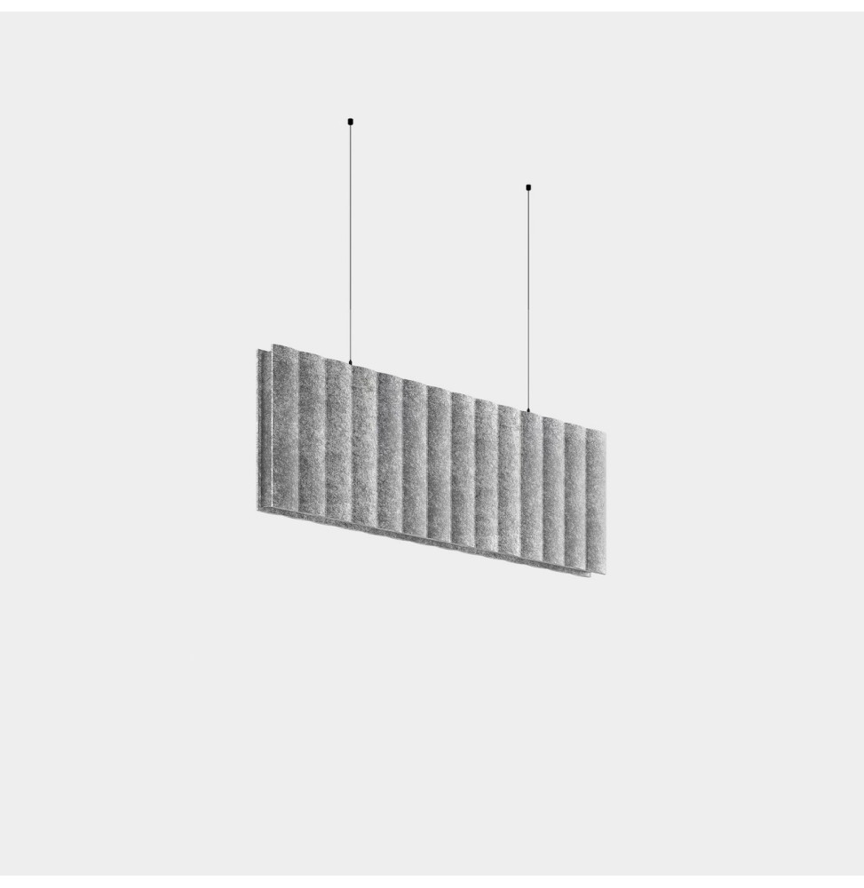 LedsC4 - Sistema lineal Infinite Pro Acoustic 1136mm Suspended Haloprisma 12.69W blanco neutro 4000K CRI 80 DALI-2/PUSH Fieltro LedsC4 - Sistema lineal Infinite Pro Acoustic 1136mm Suspended Haloprisma 12.69W blanco neutro 4000K CRI 80 DALI-2/PUSH Fieltro