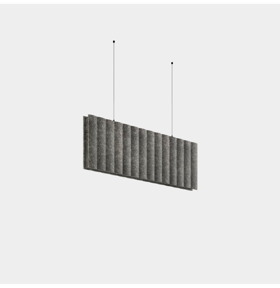 LedsC4 - Sistema lineal Infinite Pro Acoustic 1136mm Suspended Hexa-Cell 30.38W blanco cálido 3000K CRI 90 DALI D4i Fieltro gris LedsC4 - Sistema lineal Infinite Pro Acoustic 1136mm Suspended Hexa-Cell 30.38W blanco cálido 3000K CRI 90 DALI D4i Fieltro gris