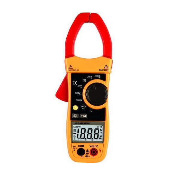 Pinza amperimétrica digital VA310 corriente alterna 1000A