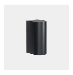 LedsC4 - Aplique IP66 Max emisión simple LED 17.3W blanco cálido 2700K DALI-2 negro 1565lm