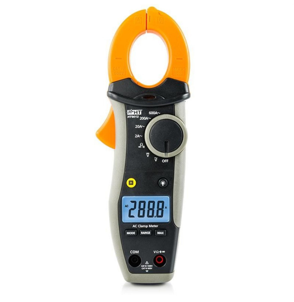 HT-INSTRUMENTS - Pinza amperimétrica numérico digital HT9012 600A CA