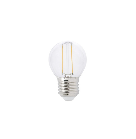 FARO - Lámpara G45 filamento LED E27 2W 2700K clAro