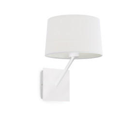 FARO - Aplique HANDY 1xE27 20W blanco