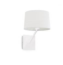 FARO - Aplique HANDY 1xE27 20W blanco