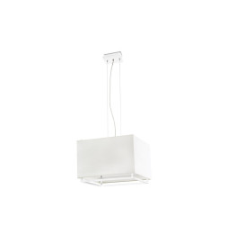 FARO - Luminaria colgante VESPER 40cm 3xE27 20W blanco