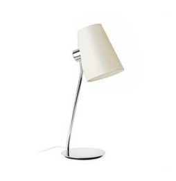 FARO - Luminaria sobremesa LUPE 1xE27 20W cromo