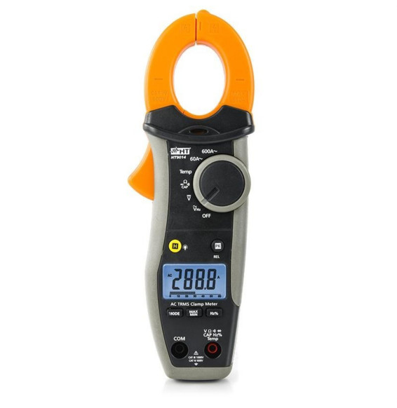 HT-INSTRUMENTS - Pinza amperimétrica numérico digital HT9014TRMS 600A CA