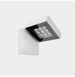 LedsC4 - Aplique IP66 Modis Simple LED 18.3W blanco cálido 3000K ON-OFF blanco 1189lm