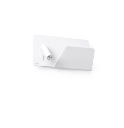 FARO - Aplique SUAU derecha USB LED 3W 3K blanco