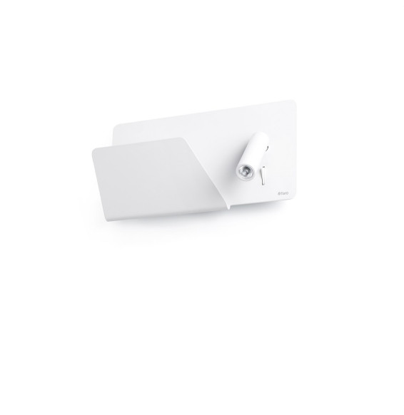 FARO - Aplique SUAU izquierda USB LED 3W 3K blanco