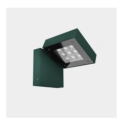 LedsC4 - Aplique IP66 Modis Simple LED 18.3W blanco neutro 4000K DALI-2/PUSH verde abeto 1301lm
