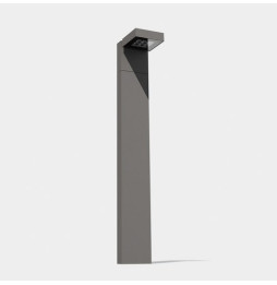 LedsC4 - Baliza IP66 Modis 1000mm LED 18.3W 2700K gris urbano 1184lm Casambi
