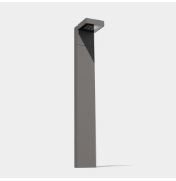 LedsC4 - Baliza IP66 Modis 1000mm LED 18.3W 2700K gris urbano 1184lm DALI-2/PUSH