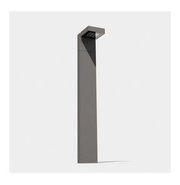 LedsC4 - Baliza IP66 Modis 1000mm LED 18.3W 2700K gris urbano 1189lm Casambi