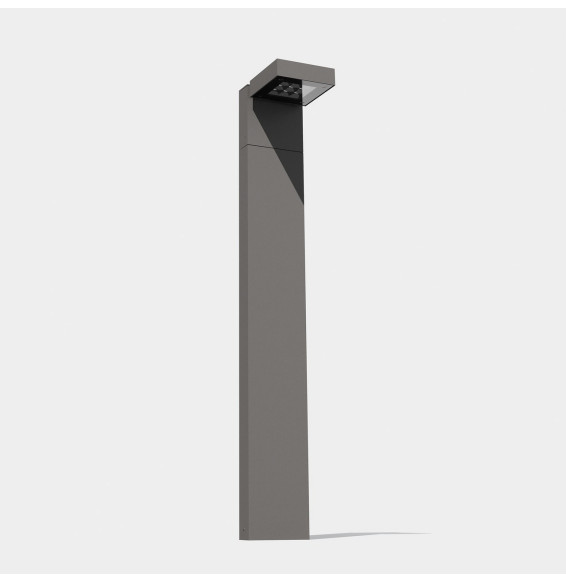 LedsC4 - Baliza IP66 Modis 1000mm LED 18.3W 2700K gris urbano 1301lm Casambi