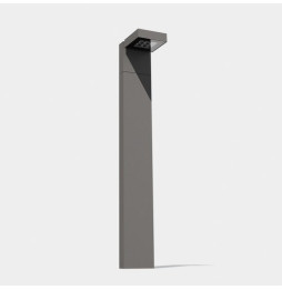 LedsC4 - Baliza IP66 Modis 1000mm LED 18.3W 2700K gris urbano 1301lm Casambi