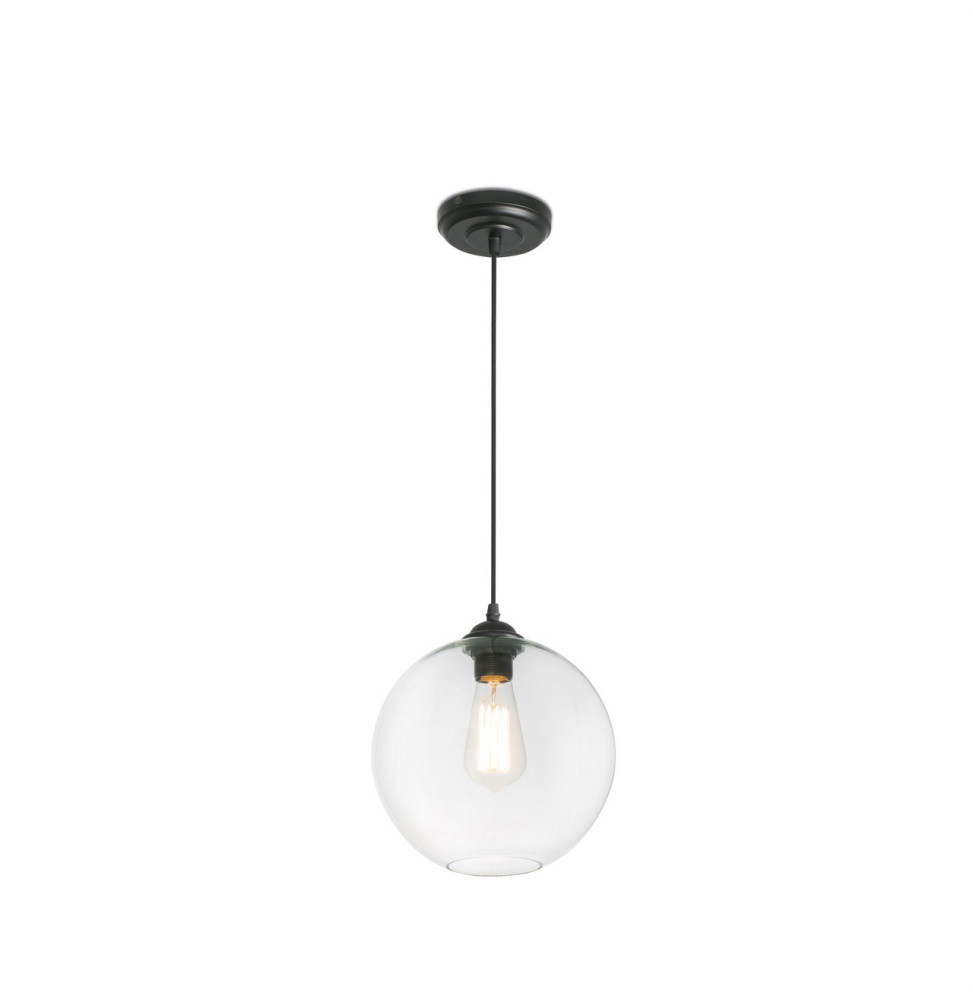 FARO - Luminaria colgante CLARA E27 100W transparente
