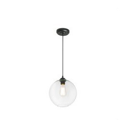 FARO - Luminaria colgante CLARA E27 100W transparente