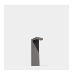 LedsC4 - Baliza IP66 Modis 500mm LED 18.3W 2700K marrón 1189lm DALI-2/PUSH
