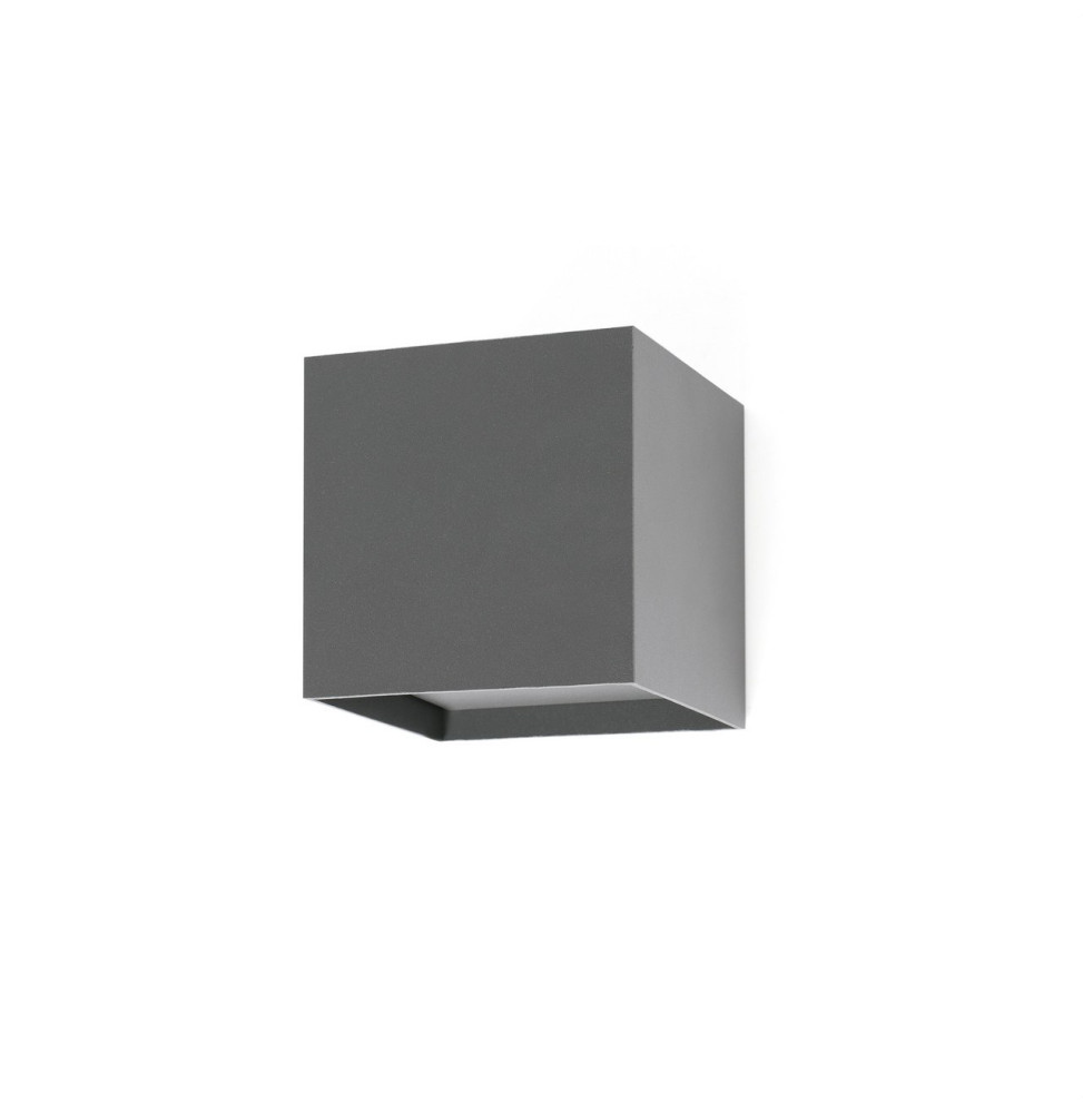 FARO - Aplique OLAN LED 6W 3000K gris oscuro