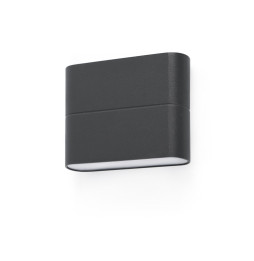 FARO - Aplique ADAY-1 LED 6W 3000K gris oscuro
