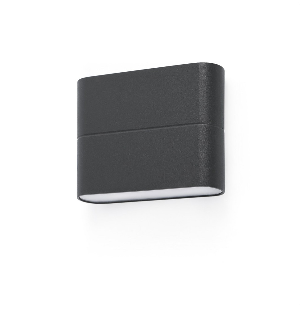 FARO - Aplique ADAY-1 LED 6W 3000K gris oscuro