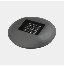 LedsC4 - Baliza IP66-IP67 SOUL LED 18.3W 2700K gris urbano 1184lm Casambi