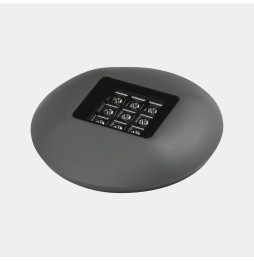 LedsC4 - Baliza IP66-IP67 SOUL LED 18.3W 3000K gris urbano 1189lm ON-OFF