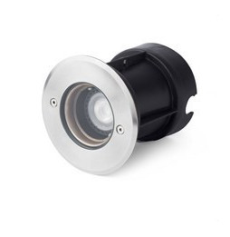 FARO - Luminaria empotrable TECNO-6 1xGU10 50W níquel mate