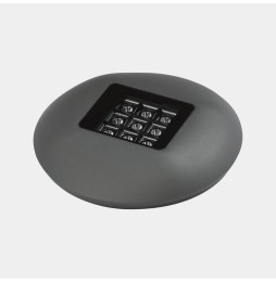 LedsC4 - Baliza IP66-IP67 SOUL LED 18.3W 4000K gris urbano 1301lm DALI-2/PUSH